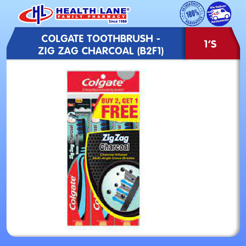 COLGATE BERUS GIGI -ZIG ZAG ARANG (B2F1)
